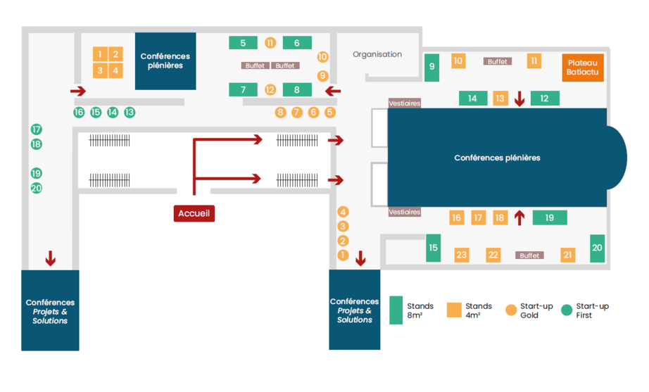 Plan des Assises